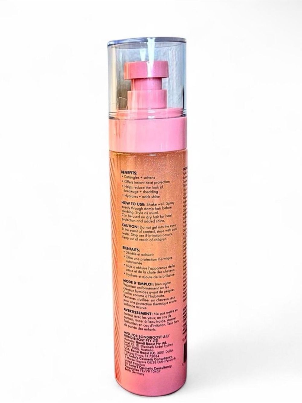 BONDI BOOST - Miracle Mist Leave-In
Conditioner & Heat Protectant - Picture 5 of 6